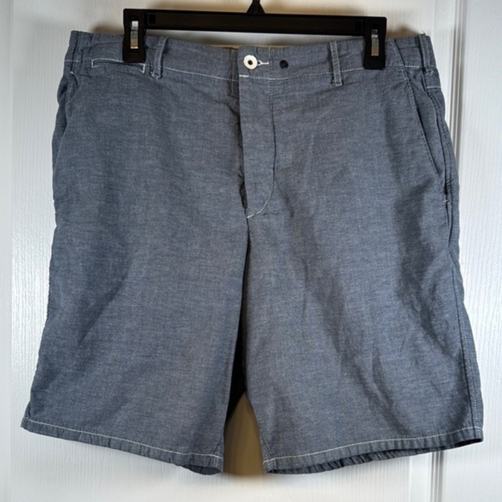 Rag & Bone Light Denim Button Up Blue Shorts Size 33 EUC #5615